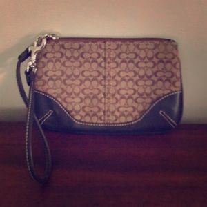 Coach wristlet